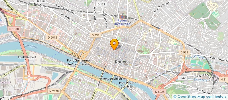 localisation de l'entreprise LA LUNE à ROUEN