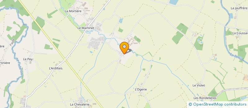 localisation de l'entreprise LA LUNE A L'ENVERS  SAINT-ETIENNE-DE-MER-MORTE