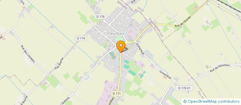 localisation de l'entreprise LA LUNETTERIE BAILLEULOISE à BAILLEUL
