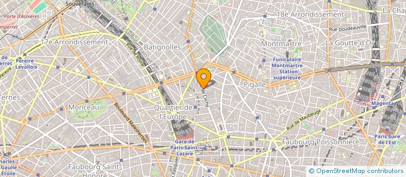 localisation de l'entreprise LA LUNNA  PARIS