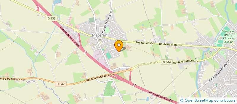 localisation de l'entreprise LA LUPULINE  METEREN