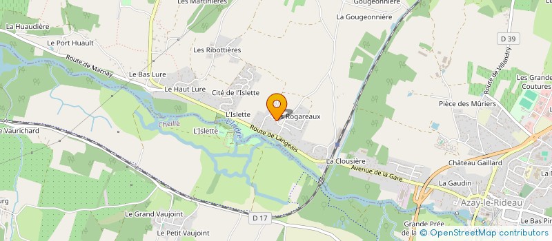 localisation de l'entreprise LA LUYNOISE à AZAY-LE-RIDEAU