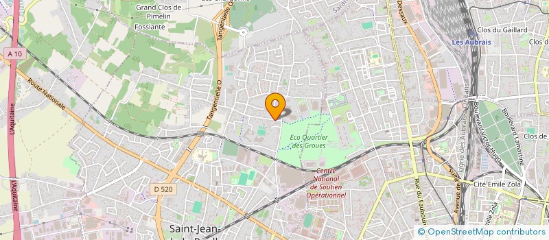 localisation de l'entreprise LA LUZIERE  LA FERTE-SAINT-AUBIN