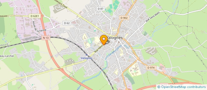 localisation de l'entreprise LA LYCEENNE JFG  VALOGNES