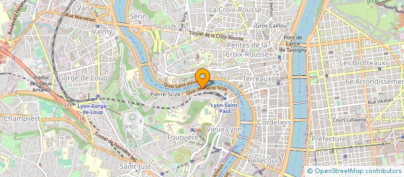 localisation de l'entreprise LA LYONNAISE DE DEMENAGEMENT à LYON