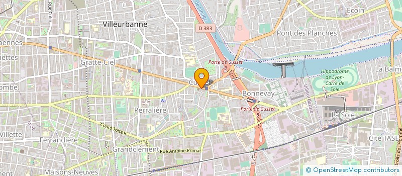 localisation de l'entreprise LA LYONNAISE DE DISTRIBUTION AUTOMATIQUE à VILLEURBANNE