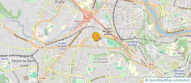 localisation de l'entreprise LA LYONNAISE DU MEUBLE à LYON