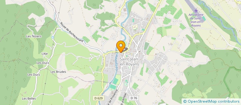 localisation de l'entreprise LA LYONNE  SAINT-JEAN-EN-ROYANS