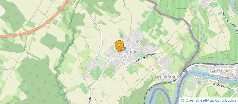 localisation de l'entreprise LA LYRE CHALLAISIENNE à CHALLEX