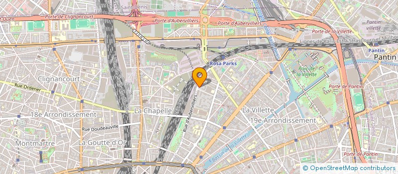 localisation de l'entreprise LA M.A.I.S.O.N  PARIS