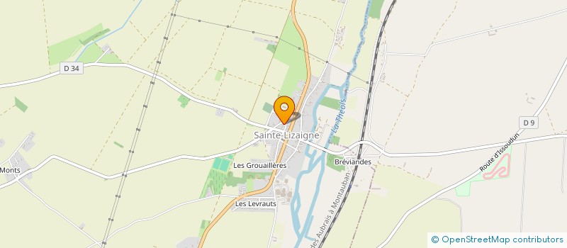localisation de l'entreprise LA M.A.M. LICINIENNE à SAINTE-LIZAIGNE