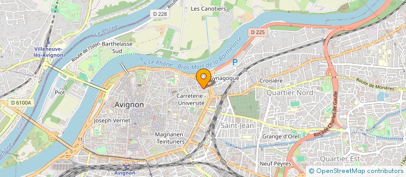 localisation de l'entreprise LA MAAT, LA PLUME DANS LE COEUR à AVIGNON