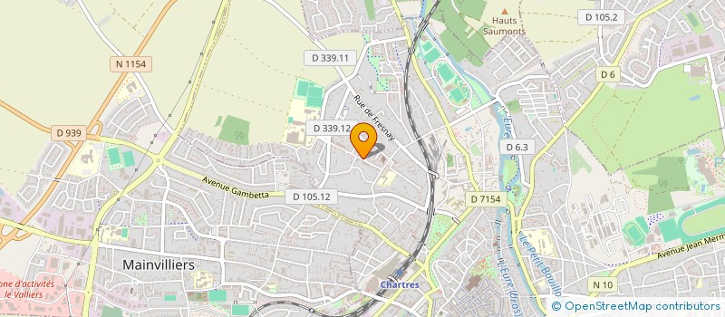 localisation de l'entreprise LA MACHINE à CHARTRES