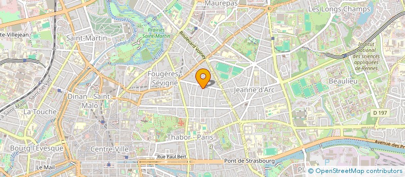 localisation de l'entreprise LA MACHINE  RENNES