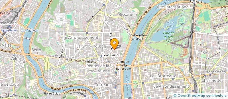 localisation de l'entreprise LA MACHINE à LYON
