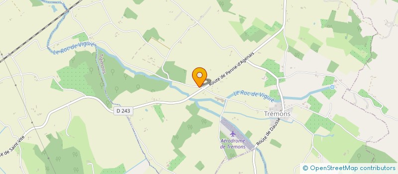 localisation de l'entreprise LA MACHINE  TREMONS