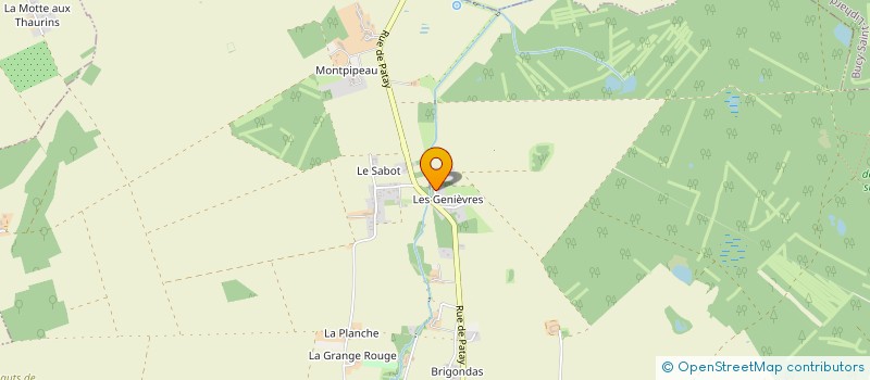 localisation de l'entreprise LA MACHINE à HUISSEAU-SUR-MAUVES