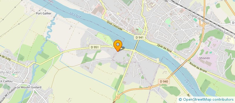 localisation de l'entreprise LA MACHINE A CONTENUS à GIEN