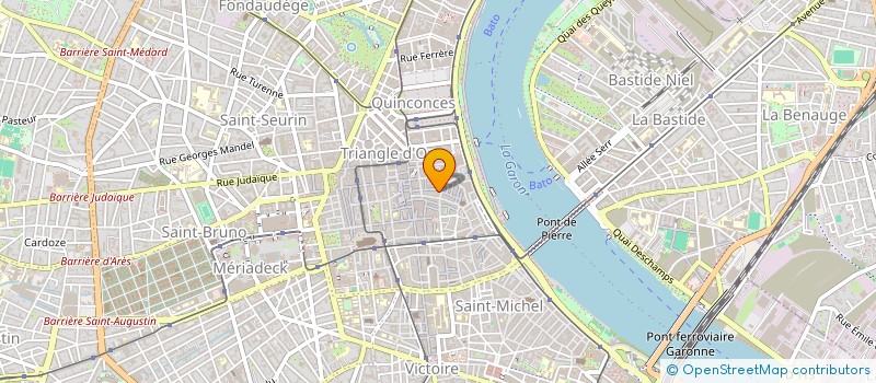 localisation de l'entreprise LA MACHINE A LIRE à BORDEAUX