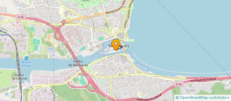 localisation de l'entreprise LA MACHINE A PLAIRE (CABARET FOTO LIVE MUSIC)  MARTIGUES