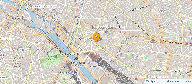 localisation de l'entreprise LA MACHINE A VOLER  PARIS