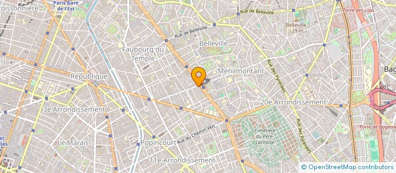 localisation de l'entreprise LA MACHINERIE FRANCAISE  PARIS