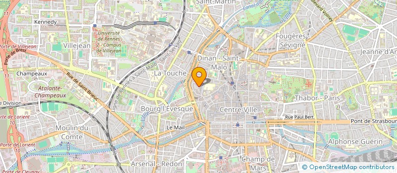 localisation de l'entreprise LA MACHOIRE  RENNES