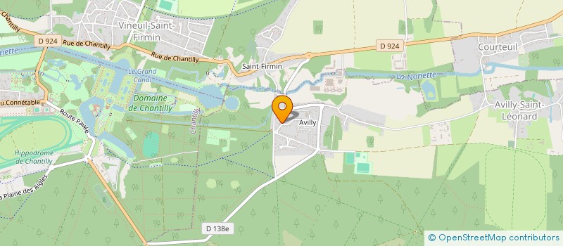 localisation de l'entreprise LA MACTRIBU  AVILLY-SAINT-LEONARD