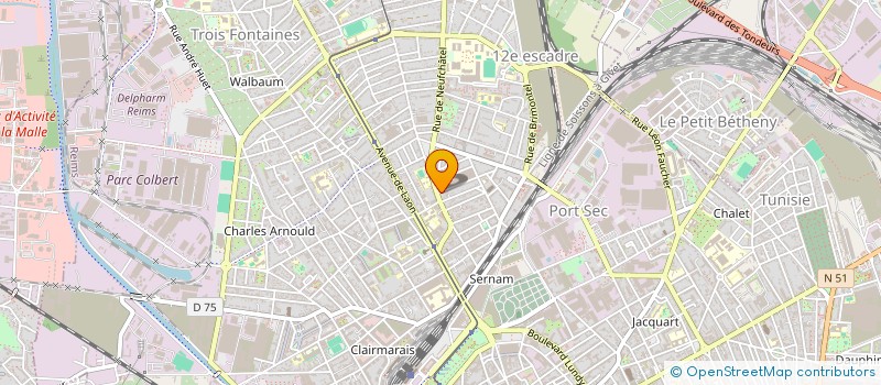 localisation de l'entreprise LA MADAME CHAMP  AVIZE