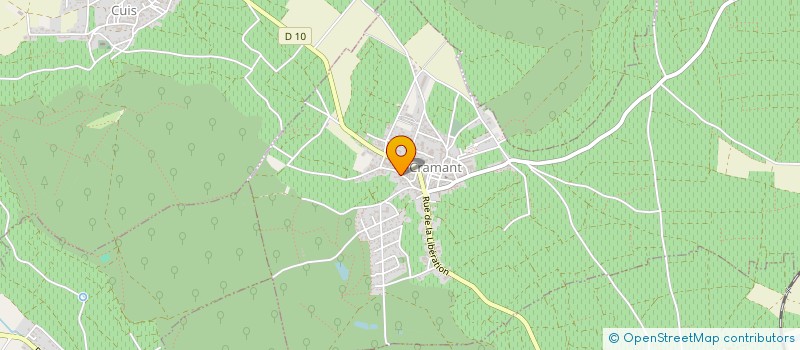 localisation de l'entreprise LA MADELEINE  CRAMANT