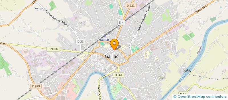 localisation de l'entreprise LA MADELEINE à GAILLAC