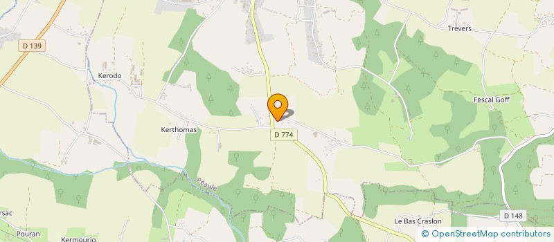 localisation de l'entreprise LA MADELEINE  PEAULE