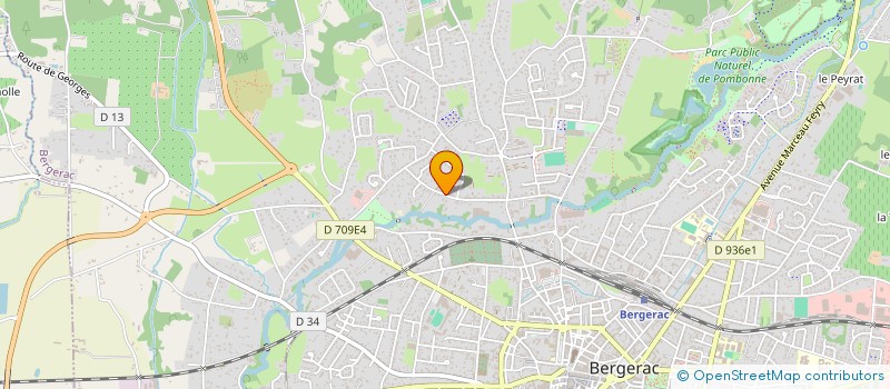 localisation de l'entreprise LA MADELEINE à BERGERAC