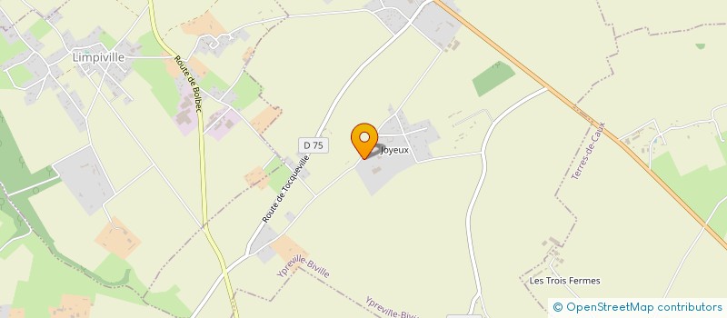 localisation de l'entreprise LA MADELEINE  YPREVILLE-BIVILLE