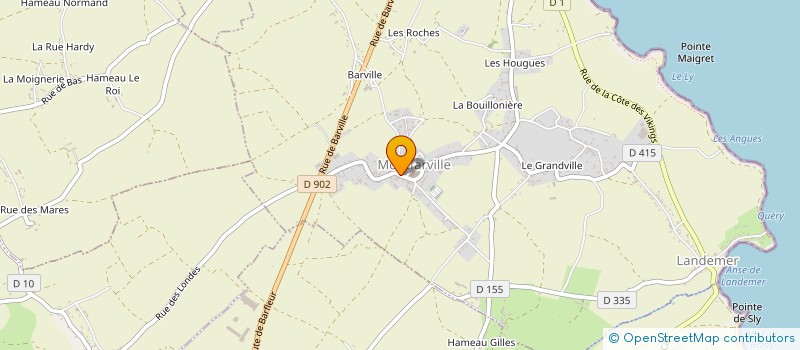 localisation de l'entreprise LA MADELEINE  MONTFARVILLE