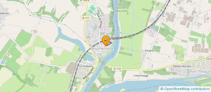 localisation de l'entreprise LA MADELEINE  BOUCHEMAINE