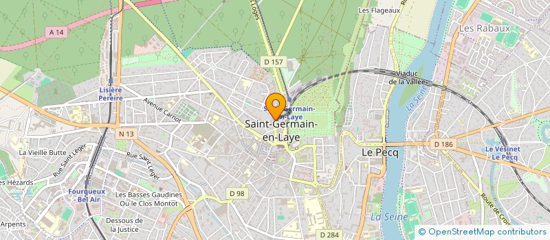 localisation de l'entreprise LA MADELEINE à SAINT-GERMAIN-EN-LAYE