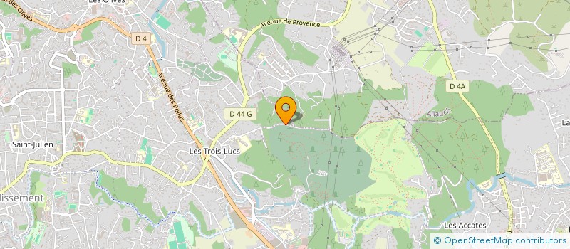 localisation de l'entreprise LA MADELEINE DE MARSEILLE à MARSEILLE