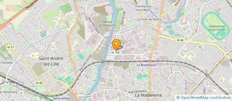 localisation de l'entreprise LA MADELEINOISE DE TIR à LA MADELEINE
