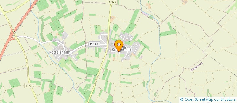 localisation de l'entreprise LA MADELY  KRIEGSHEIM