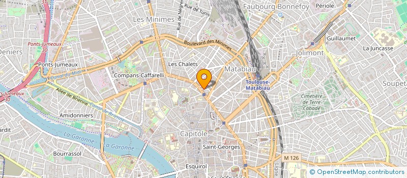 localisation de l'entreprise LA MADONE  TOULOUSE