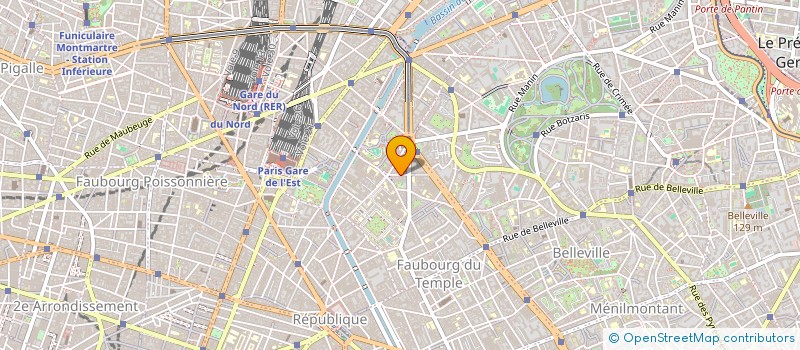 localisation de l'entreprise LA MADRA  PARIS