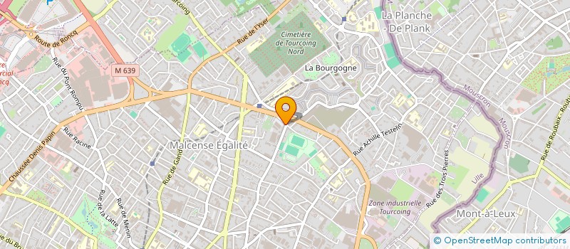 localisation de l'entreprise LA MADRAGUE  TOURCOING