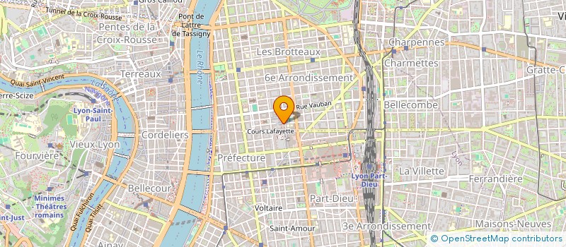 localisation de l'entreprise LA MADRAGUE  LYON