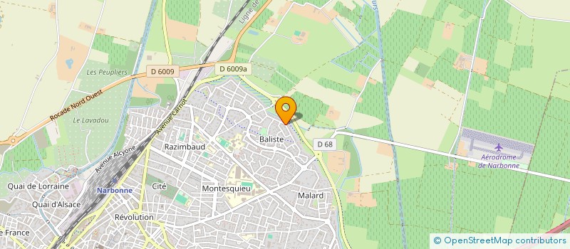 localisation de l'entreprise LA MADRILENE à NARBONNE