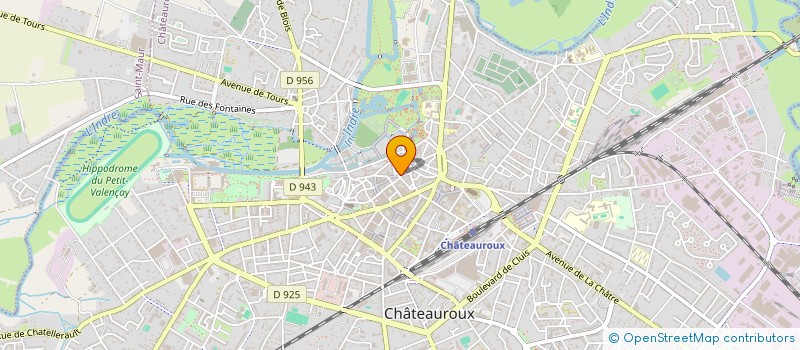localisation de l'entreprise LA MADRINA à CHATEAUROUX