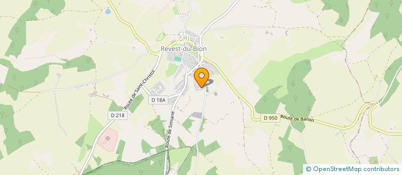 localisation de l'entreprise LA MAGALASSE  BANON