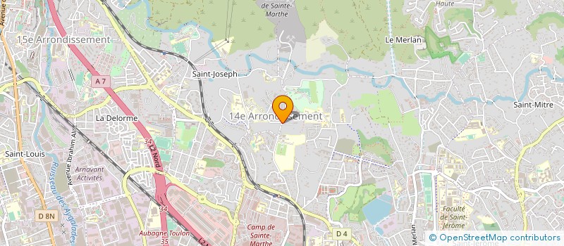 localisation de l'entreprise LA MAGALONE à MARSEILLE 14EME