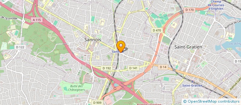 localisation de l'entreprise LA MAGIA  FRANCONVILLE