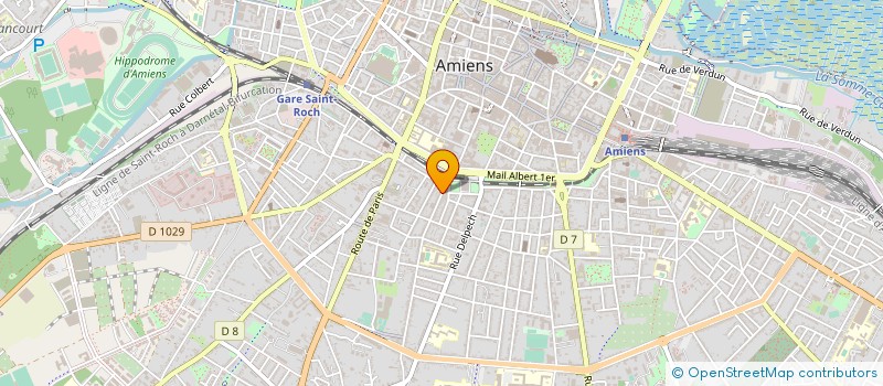 localisation de l'entreprise LA MAGIE DES PAINS à AMIENS
